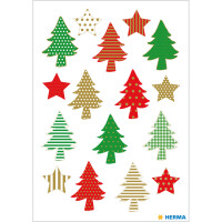 Herma Sticker DECOR Weihnachten Oh Tannenbaum 3 Bl