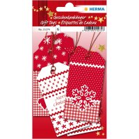 Herma Geschenkanhänger Weihnachten 80 x 40 mm White...