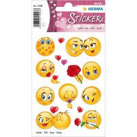 Herma MAGIC Sticker LOVE FACES, SEIDE