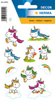 Herma Sticker DECOR Baby Einhorn beglimmert 2 Bl