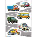 Herma Sticker MAGIC Funny Cars 1 Bl