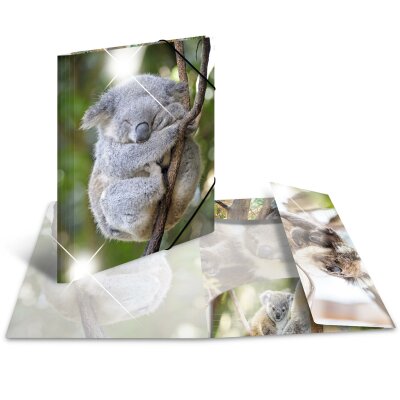 Herma SAMMELMAPPE A3 GLOSSY TIERE KOALA