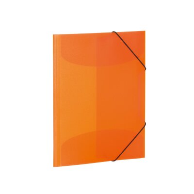 Herma SAMMELMAPPE A4 PP TRANSL. ORANGE