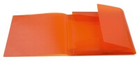 Herma Sammelmappe Eckspanner PP A4 transluzent orange