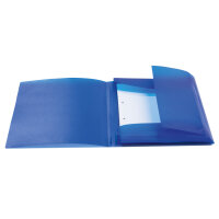 Herma SAMMELMAPPE A4 PP TRANSL. DUNKELBLAU