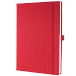 Notizbuch Conceptum - Uni - liniert A4 - rot - Hardcover...