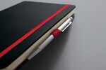 Notizbuch Conceptum liniert - ca. A5 schwarz/rot Hardcover 194 Seiten