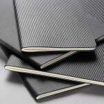 Notizheft Conceptum - Uni - liniert - ca. A6 - schwarz 64 Seiten