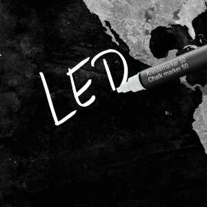 Sigel Glas-Magnettafel Artverum LED light GL409