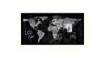 SIGEL GL409 Glas-Magnettafel Artverum - schwarz - 91 x 46 x 1,80 cm