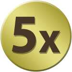 Geschenktasche SIGEL klein - blau - Sterne 17 x 23 x 9 cm