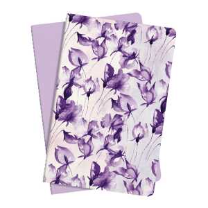Notizheft Jolie ca. A5 64S. liniert Softcover 80g Violet Orchid 2St