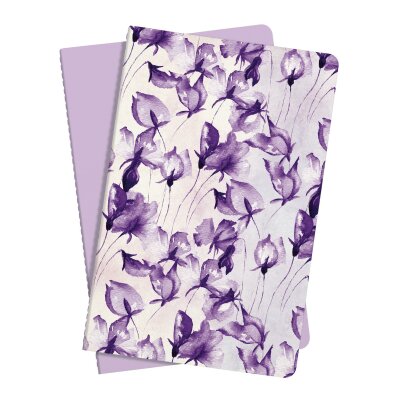 Sigel Notizheft Jolie ca. A5 64S. liniert Softcover  80g Violet Orchid 2St 2 ST