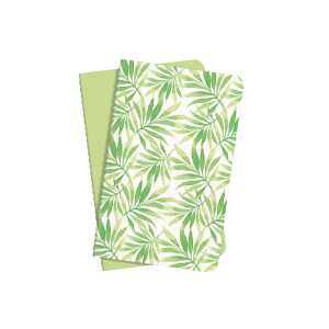Notizheft Jolie ca. A6 64S. liniert Softcover 80g Green Maedow 2St