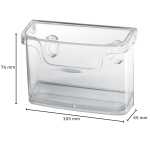 SIGEL Outdoor-Visitenkartenhalter - 1 Fach - glasklar - Acryl (PMMA)