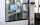 SIGEL Outdoor-Visitenkartenhalter - 1 Fach - glasklar - Acryl (PMMA)