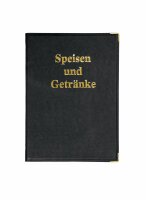 SIGEL SM101 Speisekarten-Mappe - 1 Stück - inkl. 2...