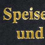 SIGEL SM101 Speisekarten-Mappe Gummi-Bindung - A5 - schwarz