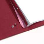 SIGEL SM133 Speisekarten-Mappe Buchschrauben-Bindung - A5 - rot