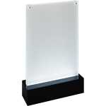 LED-Tischaufsteller - 15,90 x 25,40 x 4,60 cm - A5 -...