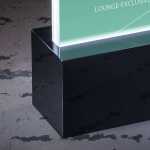 LED-Tischaufsteller - 15,90 x 25,40 x 4,60 cm - A5 -...