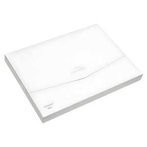 Dokumenten-Box, 27mm, Standard, weiß, neutral, unmontiert, 1 Stück