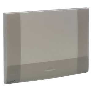 Dokumenten-Box, 18mm, Transparent, rauchtopas, neutral, unmontiert