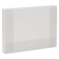 Foldersys Dokumenten-Box 35mm Transparent transp. neutral...