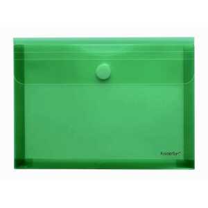 FSY Sichttasche A5, Dehnfalte, PP grün transluzent, 1 Stück