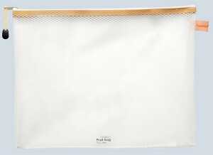 Reißverschluss-Beutel "Phat-Bag", A4, mit Zip weiß farblos transparent