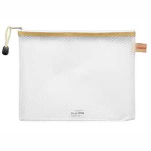 Reißverschluss-Beutel "Phat-Bag", A5, mit Zip weiß farblos transparent