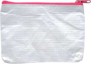 Vlies Reißverschluss-Beutel "Phat-Bag", A7, Textil-Reißverschluss pink