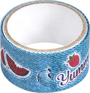 Deko Tapes Stamp Fruits 24 m jeder Abschnitt 34 x 255 mm Papier-Tapes