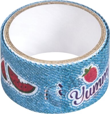 HEYDA 203584504 Deko Tapes Stamp Fruits 24 m jeder Abschnitt 34 x 255 mm Papier-Tapes