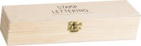 HEYDA 204888681 Stempel-Set Alphabet 23 x 65 x 5 cm Holz