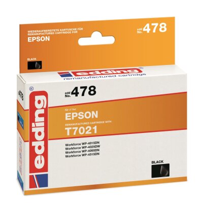 Edding Tintenpatrone EDD-478 ersetzt Epson T7021