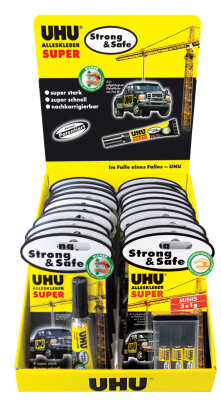 UHU Alleskleber SUPER Strong&Safe 20St 7g Thekendisplay