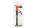 Edding Fasermaler fein 1200 1 mm rot 2er-Blister