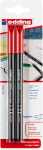 Edding Fasermaler fein 1200 1 mm rot 2er-Blister