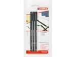 Edding Fasermaler fein 1200 1 mm schwarz 3er-Blister