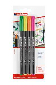 Edding Fasermaler fein 1200 1 mm 4er-Set