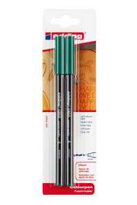 Edding Fasermaler 1300 2 mm grün 2er-Blister