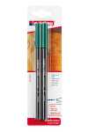 Edding Fasermaler 1300 2 mm grün 2er-Blister