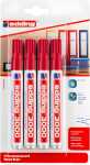 Edding Permanentmarker 3000 1,5-3 mm rot 4er-Blister