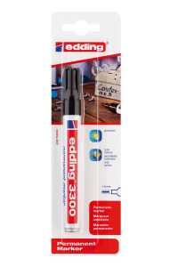Edding Permanentmarker 3300 1-5 mm schwarz 1er-Blister