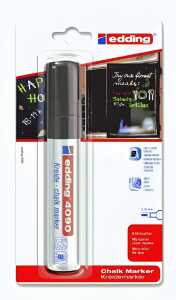 Edding Kreidemarker 4090 4-15 mm schwarz 1er-Blister