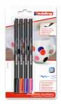 Edding Porzellanpinselstift 4200 1-4 mm 4er-Set warm colours