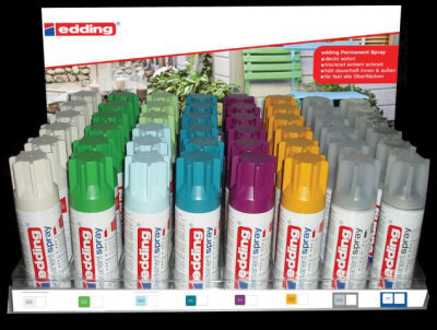 Edding Display Spray Frühlingsfarben 51056