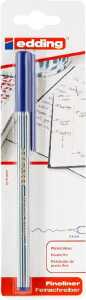 Edding Fineliner 55 0,3 mm blau 1er-Blister