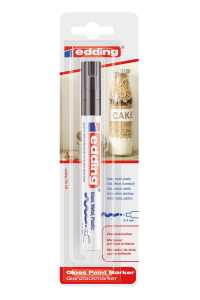 Edding Glanzlackmarker 750 2-4 mm schwarz 1er-Blister